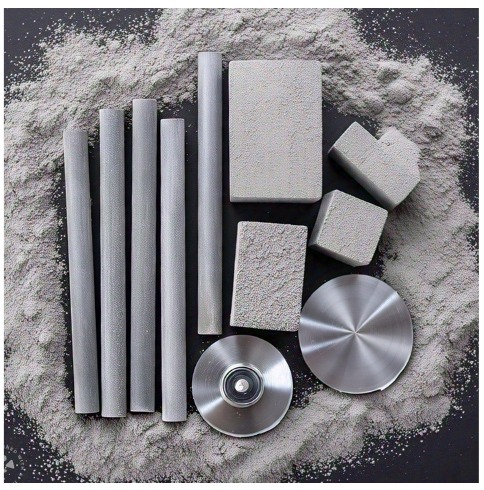 Graphite blocks and industrial graphite shapes