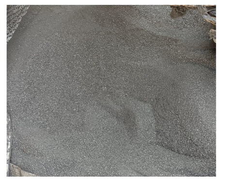 Graphite powder granules